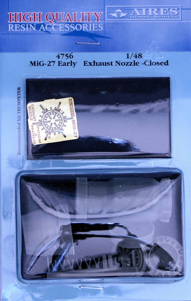 1/48 MiG-27 early exhaust nozzle - closed (TRUMP)