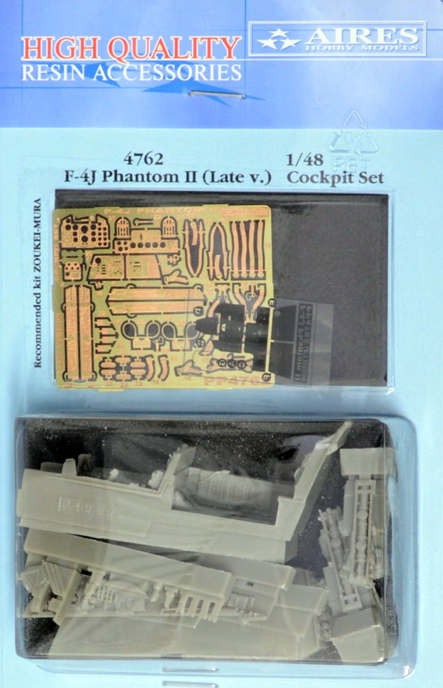 1/48 F-4J Phantom II late cockpit set (ZOUKEI-M.)