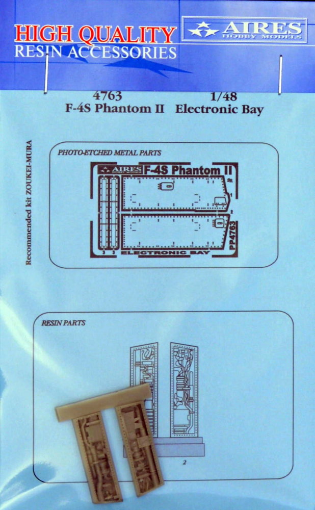 1/48 F-4S Phantom II electronic bay (ZOUKEI-M.)