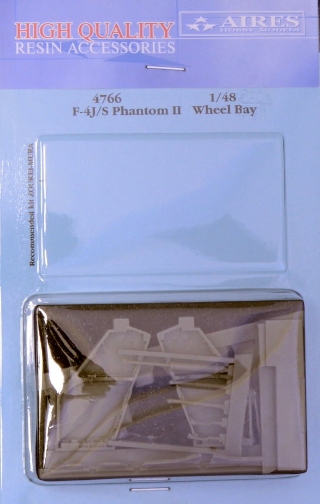 1/48 F-4J/S Phantom II wheel bay (ZOUKEI-M.)