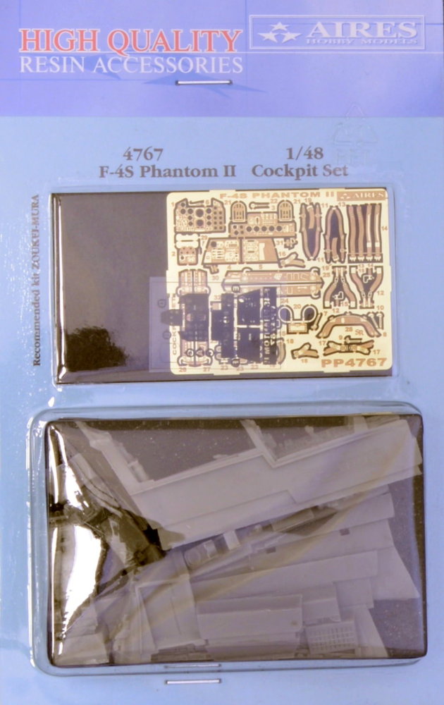 1/48 F-4S Phantom II cockpit set (ZOUKEI-M.)