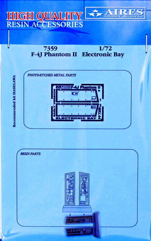 1/72 F-4J Phantom II electronic bay (HAS)