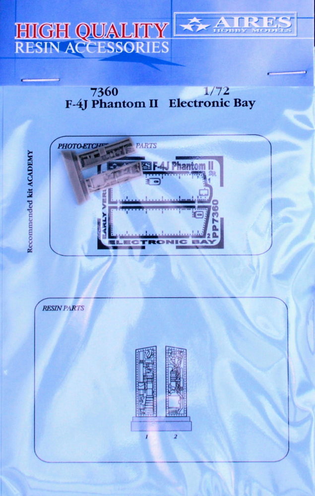 1/72 F-4J Phantom II electronic bay (ACAD)