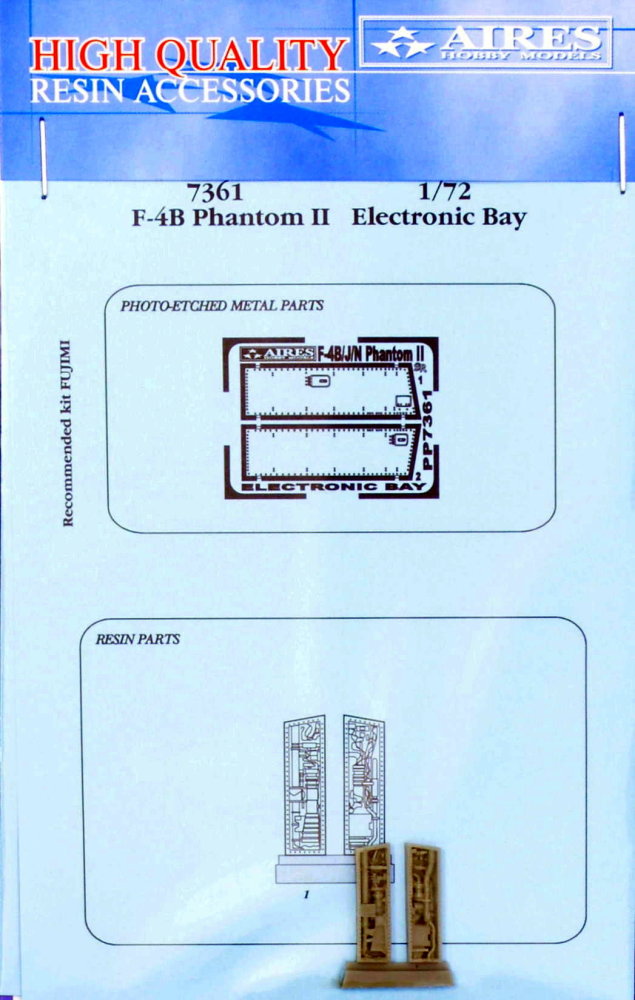 1/72 F-4B Phantom II electronic bay (FUJI)