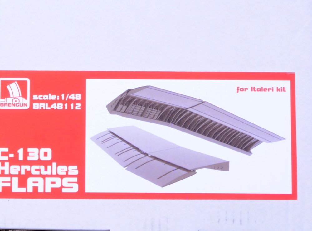 1/48 C-130 flaps - resin set (ITAL)