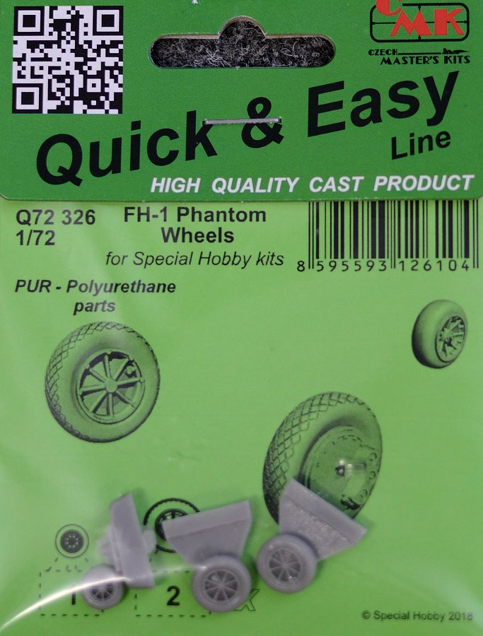 1/72 FH-1 Phantom wheels (SP.HOBBY)