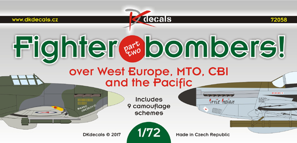 1/72 Fighter-bombers over W.Europe,MTO,CBI,Pacific