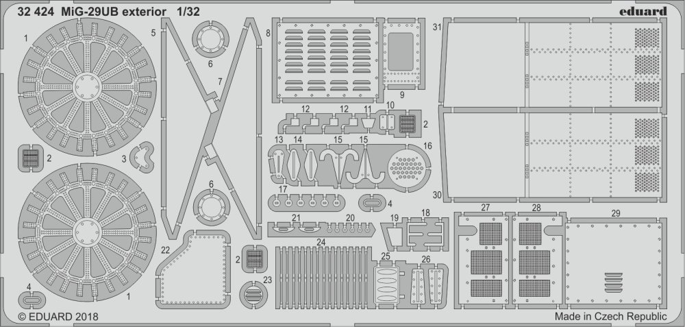 SET MiG-29UB exterior (TRUMP)