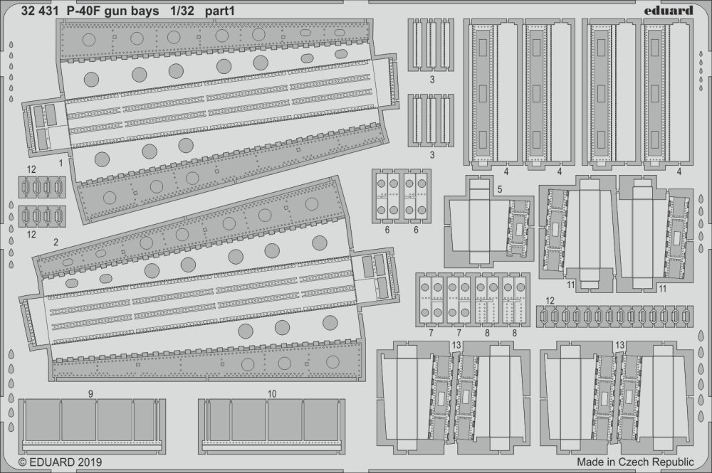 SET P-40F gun bays (TRUMP)