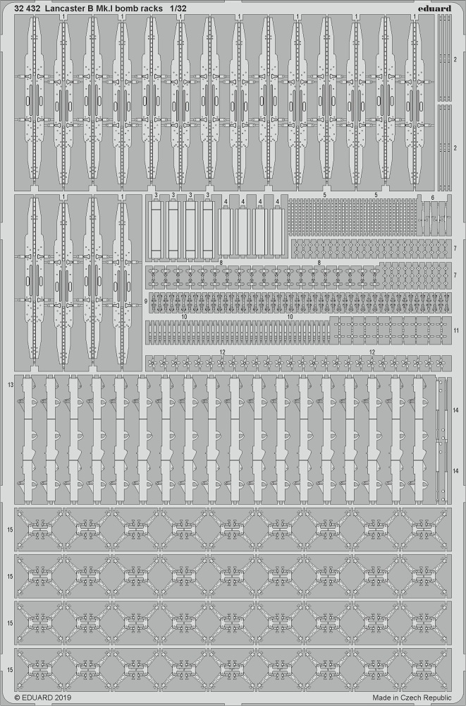 SET Lancaster B Mk.I bomb racks (HKM)