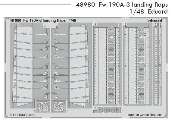 SET Fw 190A-3 landing flaps (EDU)