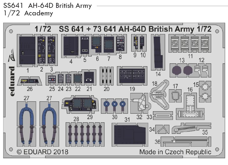 1/72 AH-64D British Army (ACAD)