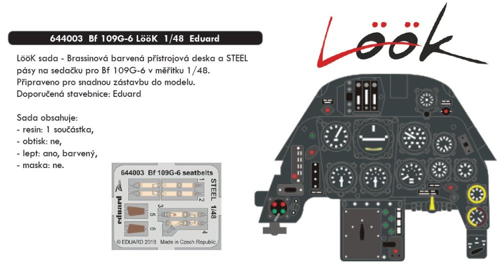 BRASSIN 1/48 Bf 109G-6 LööK (EDU)