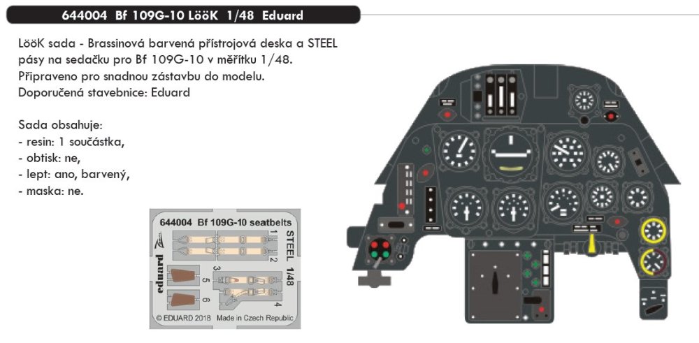 BRASSIN 1/48 Bf 109G-10 LööK (EDU)