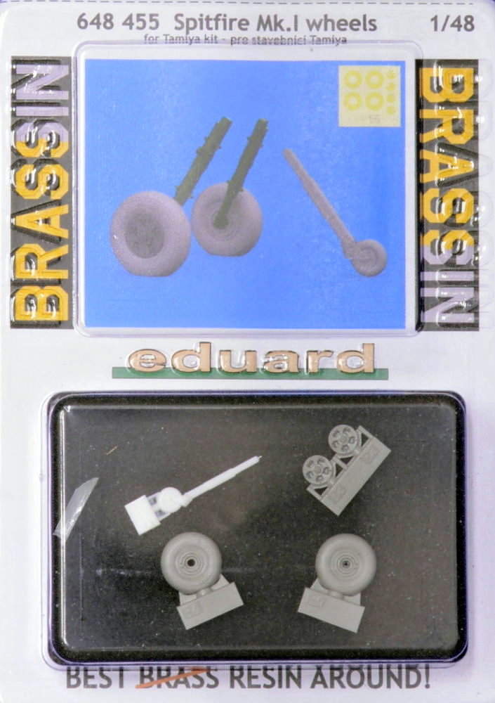 BRASSIN 1/48 Spitfire Mk.I wheels (TAM)