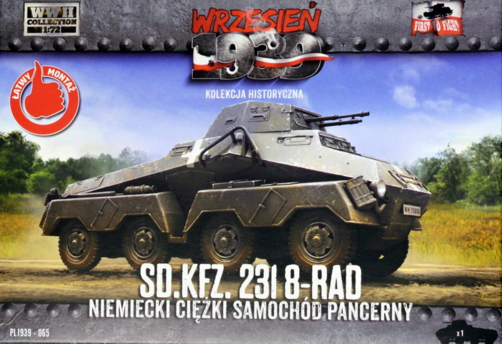 1/72 Sd.Kfz.231 8-rad German Heavy Armored Car