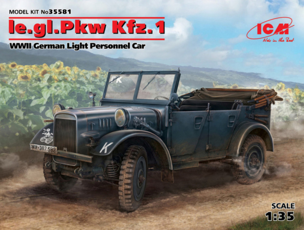 1/35 le.gl.Pkw Kfz.1 German WWII Light Person.Car