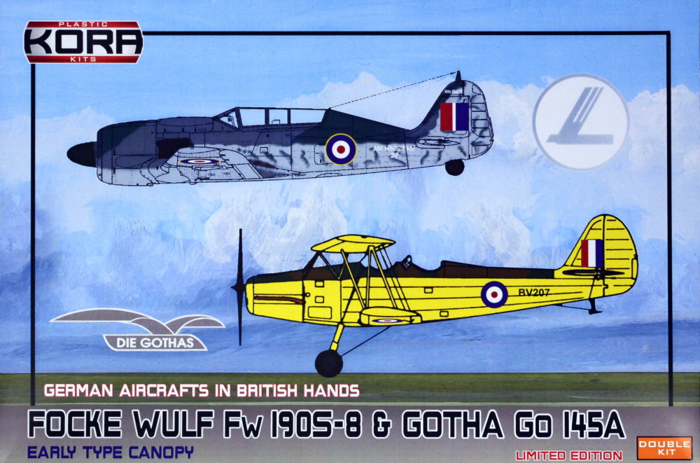 1/72 Fw 190S-8 & Gotha Go 145A (2-in-1)