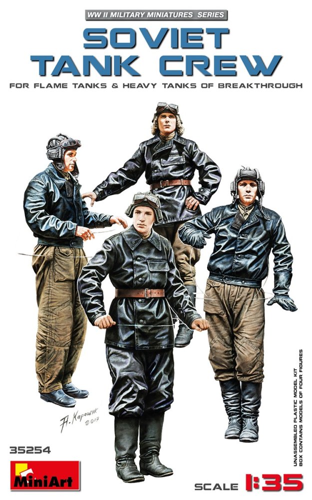 1/35 Soviet Tank Crew (Flame&Heavy Tanks,4 fig.)