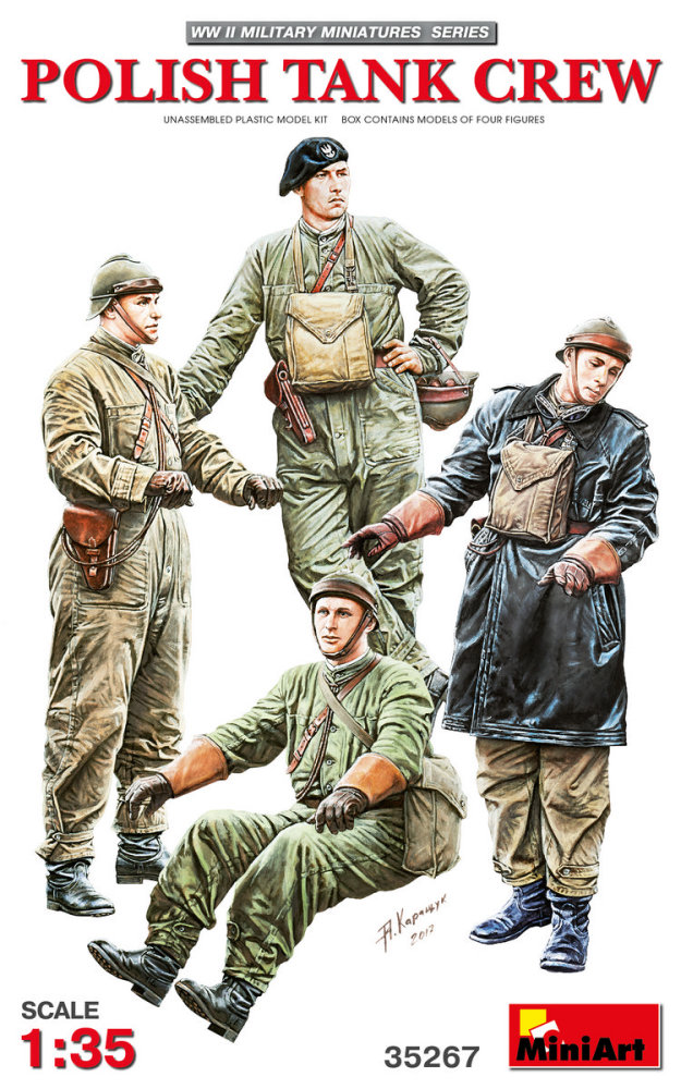 1/35 Polish Tank Crew (4 fig.)