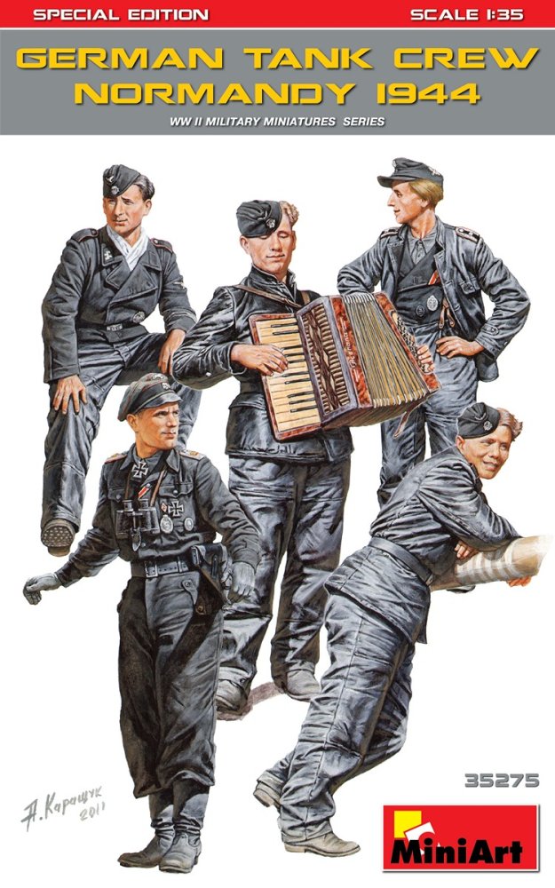 1/35 German Tank Crew, Normandy 1944 (Special Ed.)