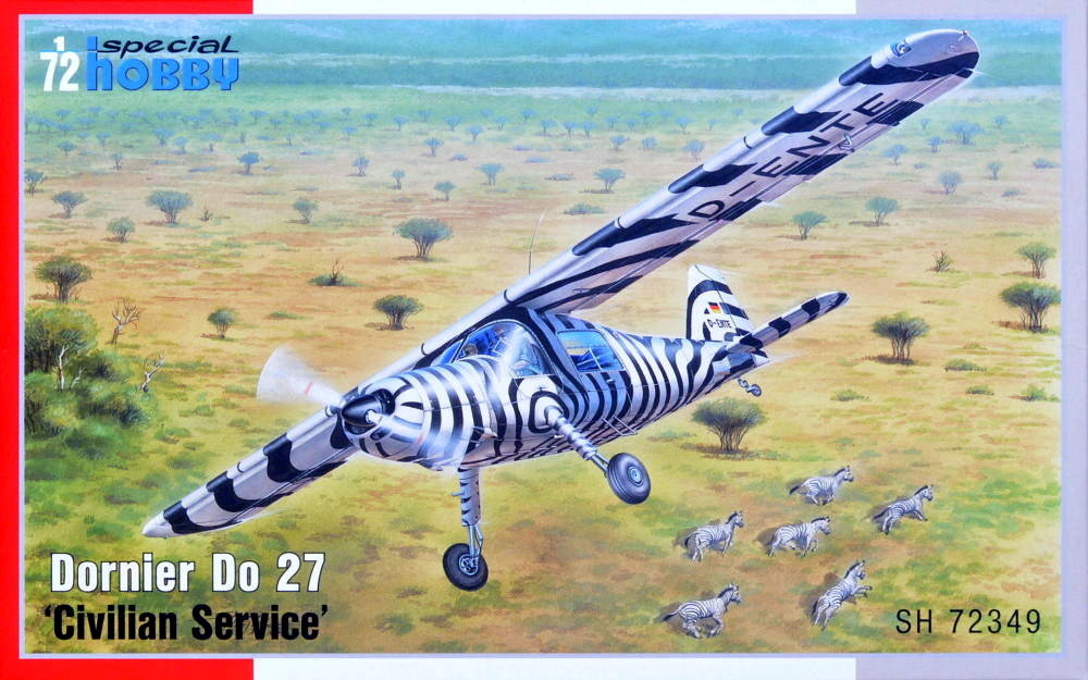 1/72 Dornier Do 27 'Civilian Service' (3x camo)