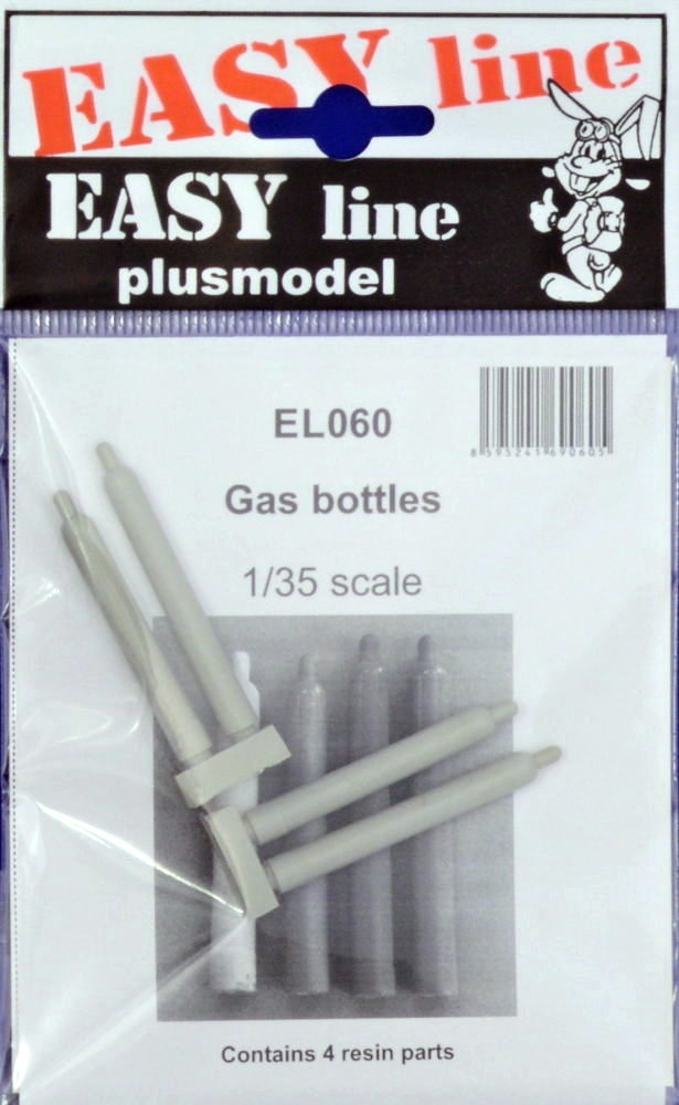 1/35 Gas bottles (4 pcs.) EASY LINE