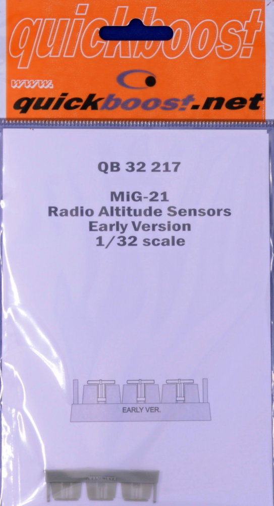 1/32 MiG-21 radio altitude sensors early v.