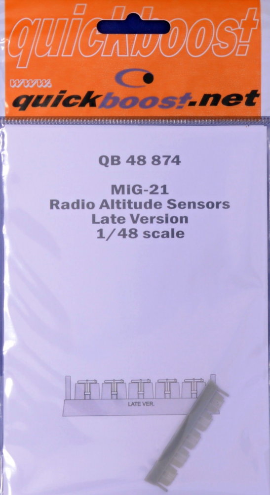 1/48 MiG-21 radio altitude sensors late v.