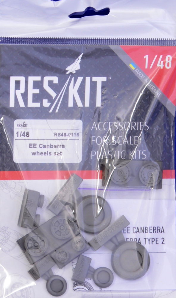 1/48 EE Canberra wheels set (AIRF,CAF)