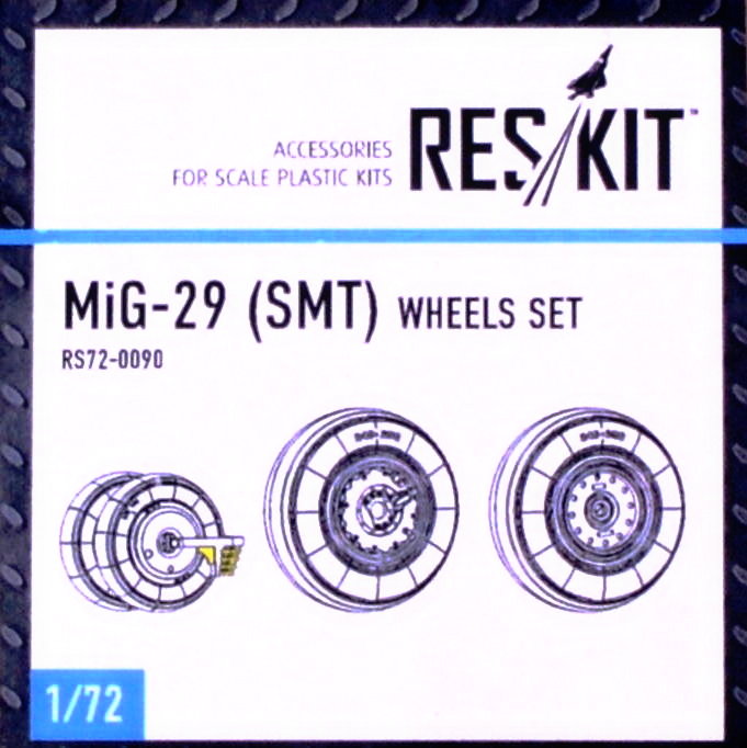 1/72 MiG-29 SMT wheels set (TRUMP,ZVE)