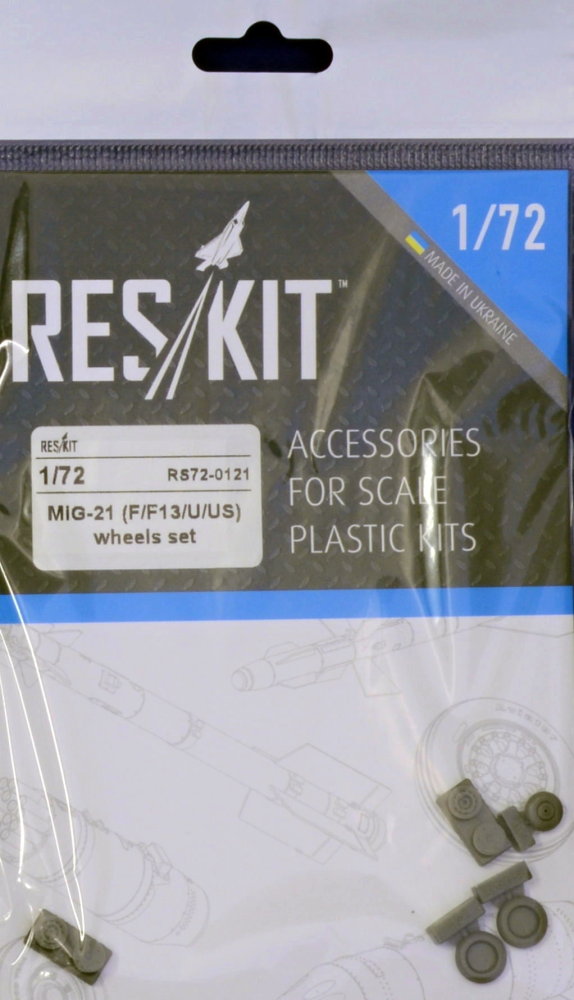 1/72 MiG-21 F/F13/U/US wheels set (REV,MSVIT,ACAD)