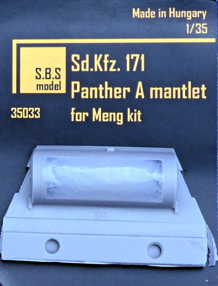 1/35 Sd.Kfz. 171 Panther A mantlet (MENG)