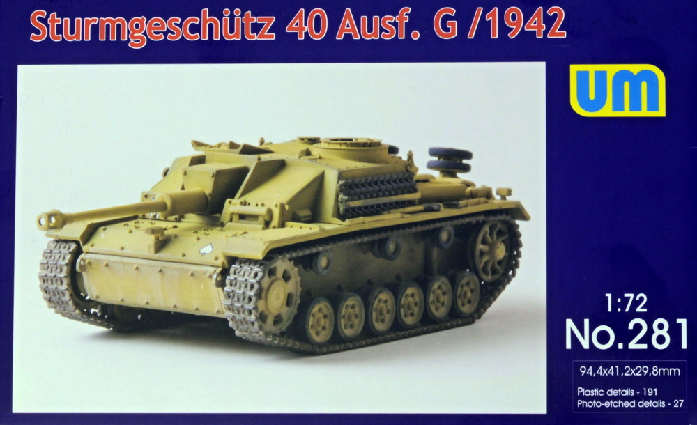 1/72 Sturmgeschutz 40 Ausf. G/1942