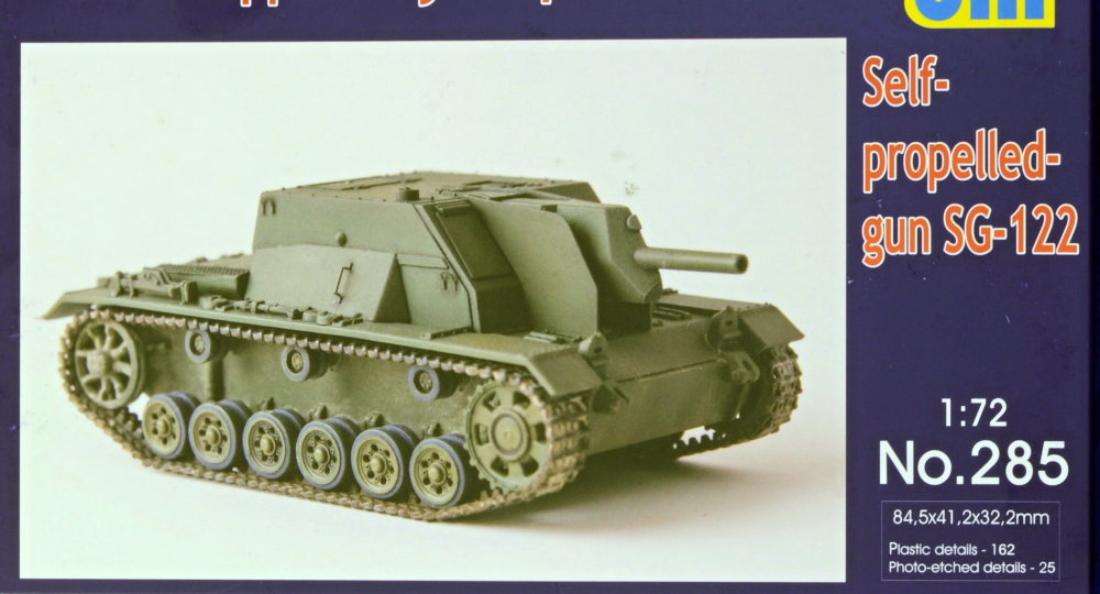 1/72 Self-propelled gun SG-122