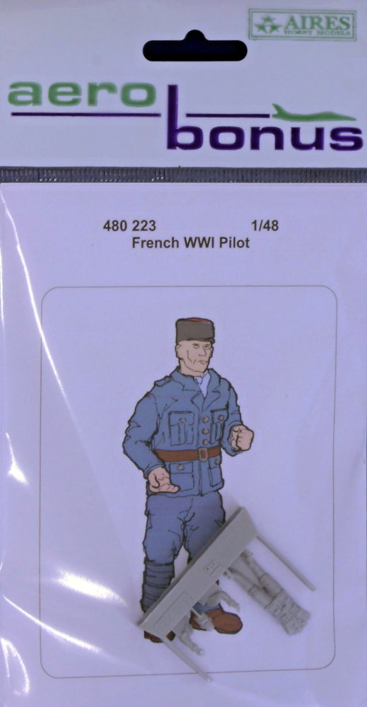 1/48 French WWI Pilot No.3