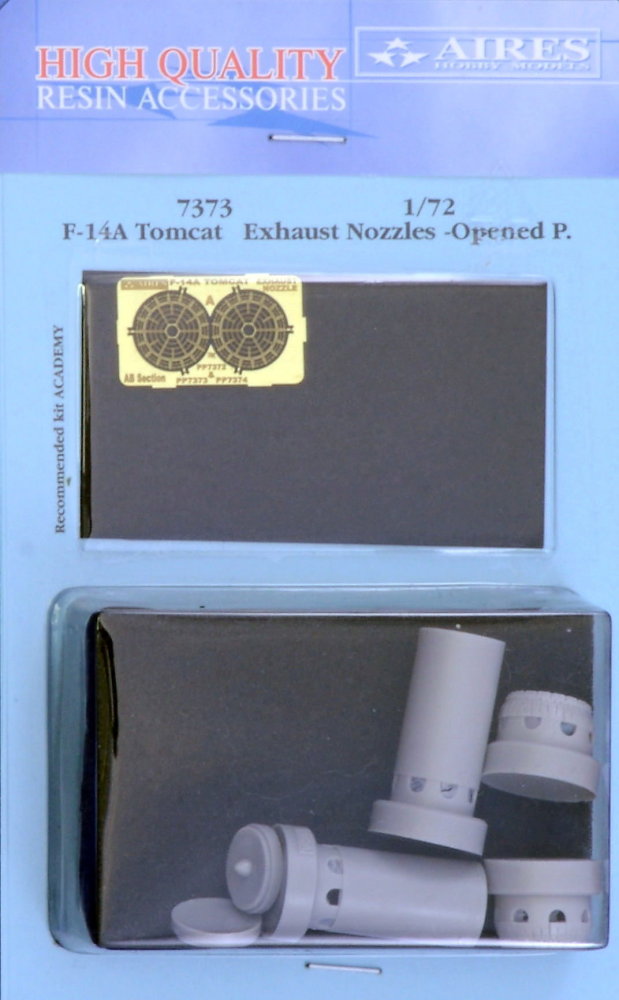 1/72 F-14A Tomcat exhaust nozzles - opened (TRUMP)