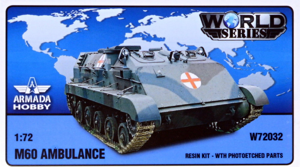 1/72 M-60 Ambulance (resin kit w/ PE)