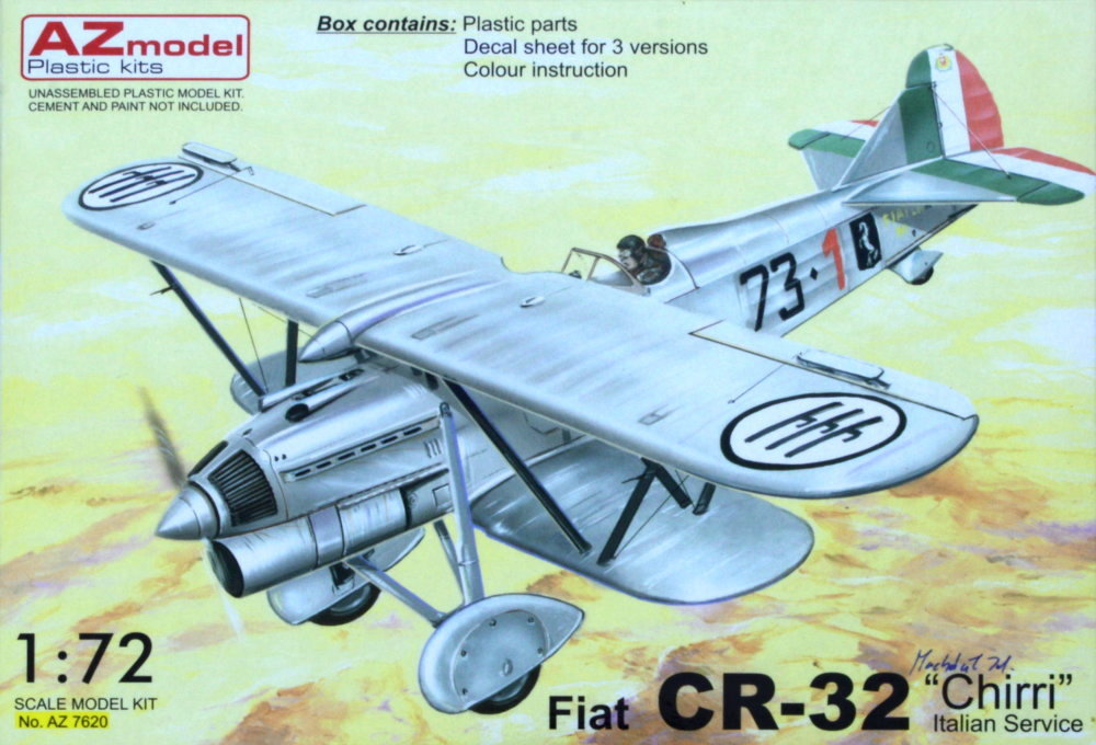 1/72 Fiat CR-32 Chirri Italian Service (3x camo)