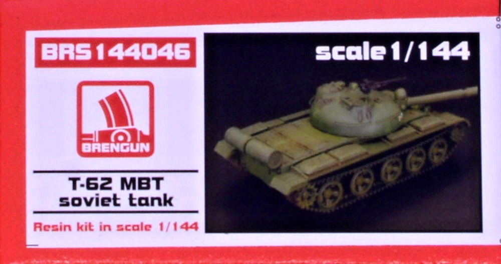 1/144 T-62 MBT (resin kit)