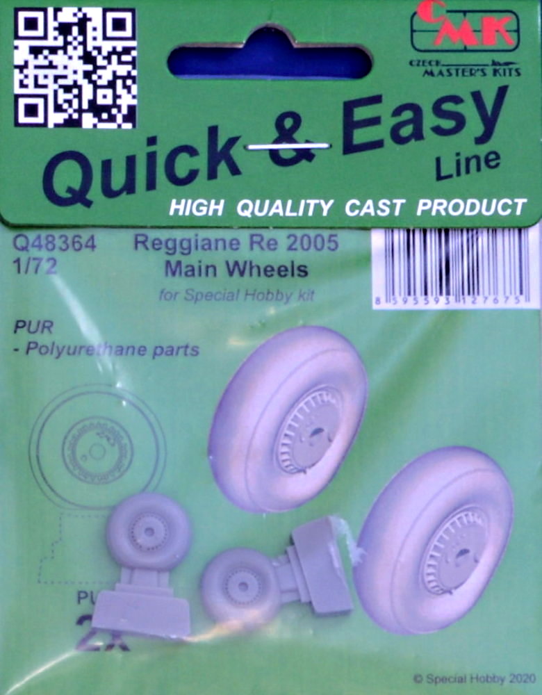 1/48 Reggiane Re 2005 Main wheels (SP.HOB.)