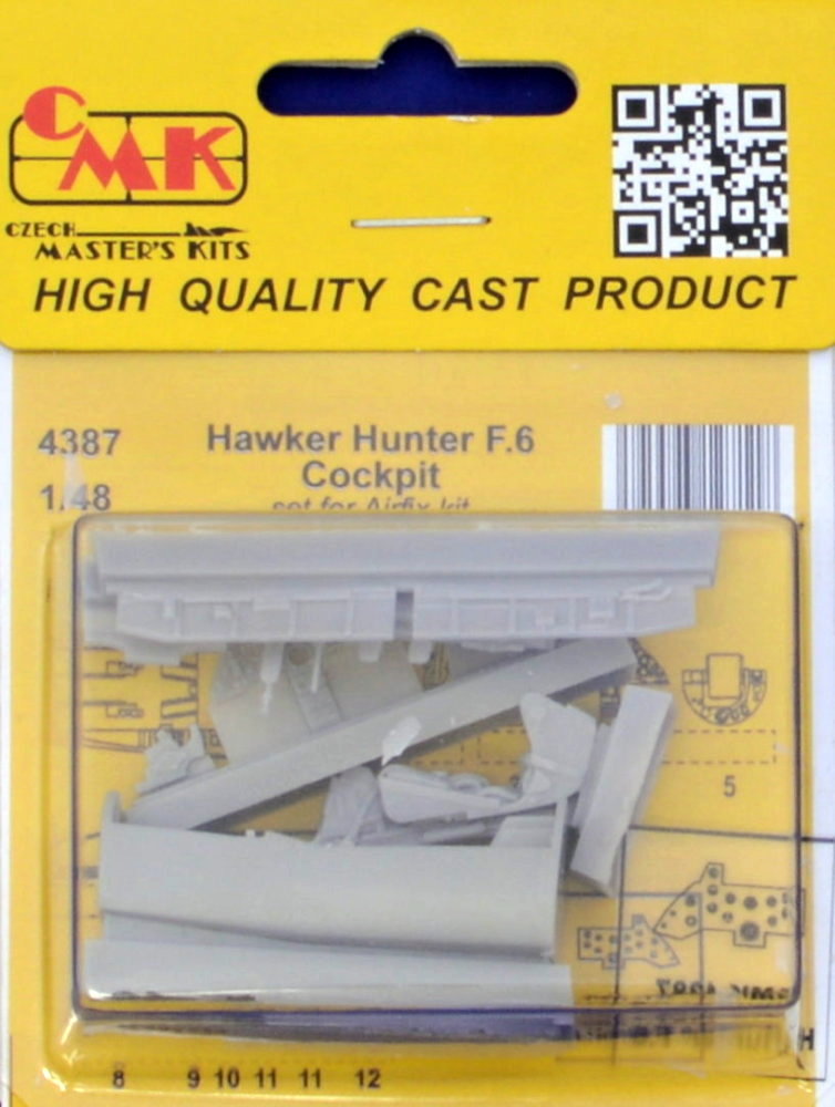 1/48 Hawker Hunter F.6 Cockpit Set (AIRFIX)