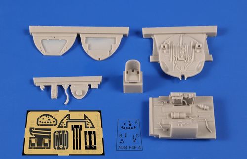 1/72 F4F-4 Wildcat Interior Set (AIRFIX)