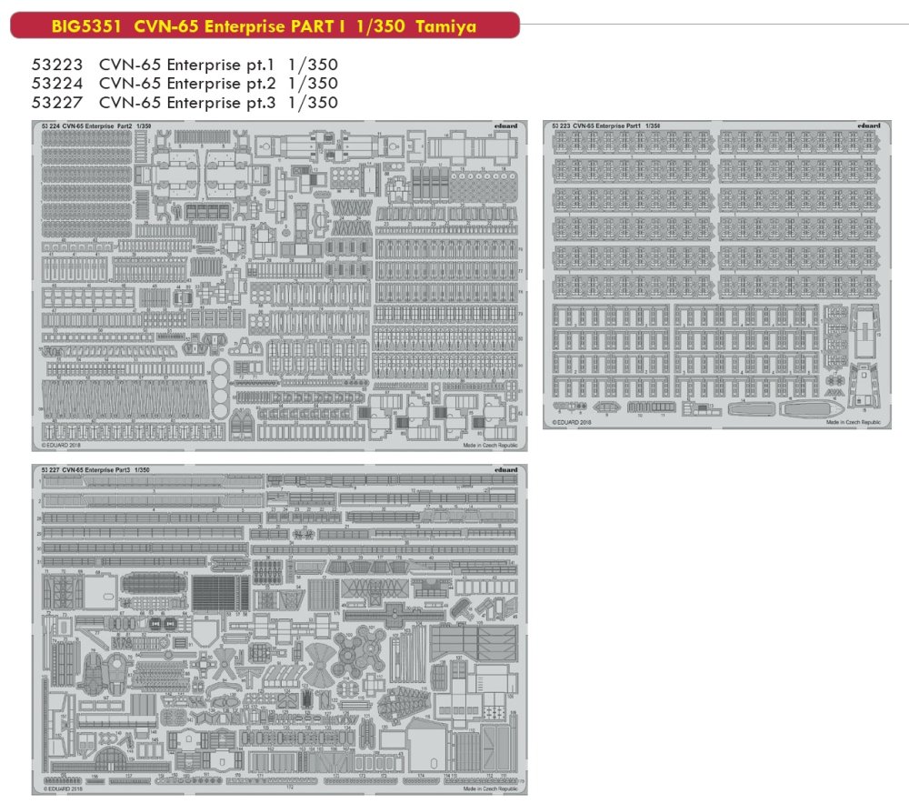 1/350 CVN-65 Enterprise PART I (ITAL)