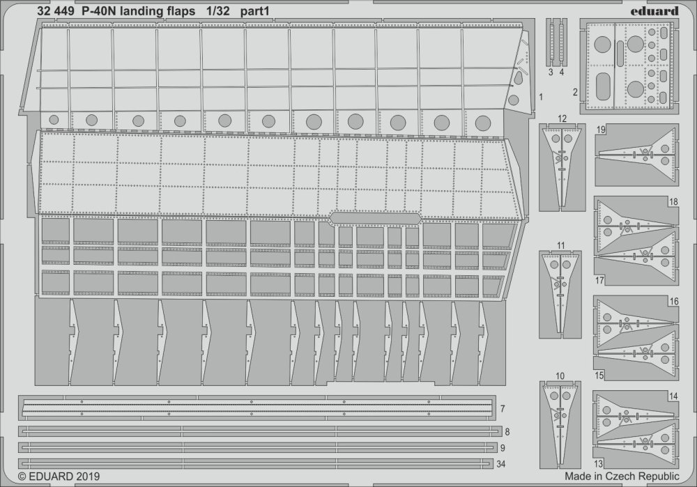 SET P-40N landing flaps (TRUMP)