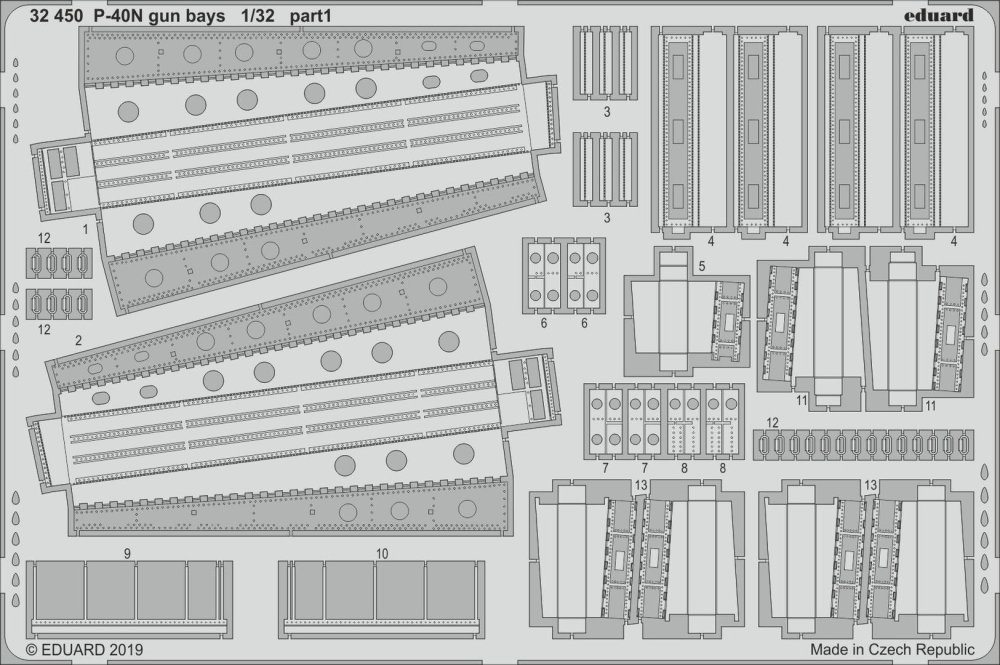 SET P-40N gun bays (TRUMP)