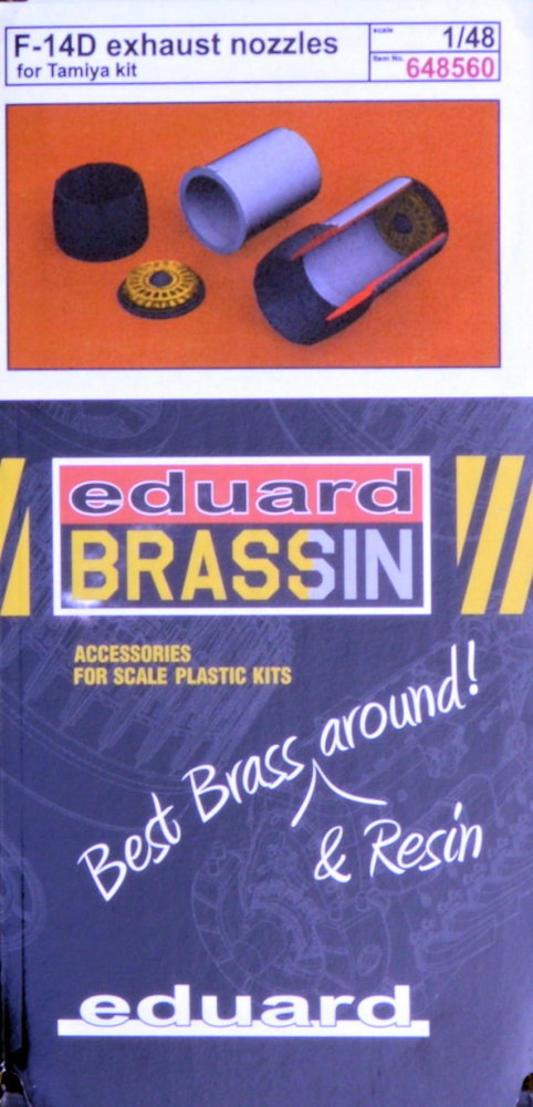 BRASSIN 1/48 F-14D exhaust nozzles (TAM)