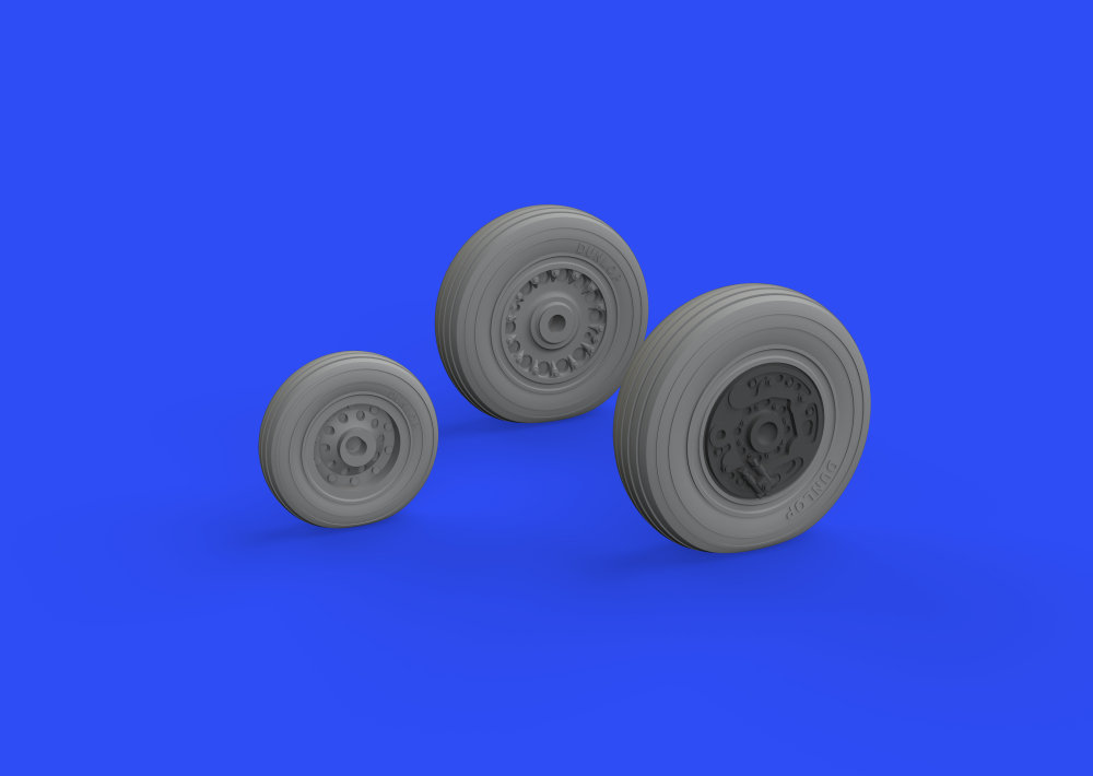 BRASSIN 1/72 Buccaneer S.2C wheels (AIRF)