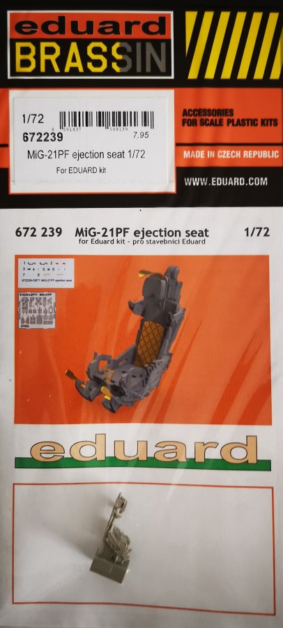 BRASSIN 1/72 MiG-21PF ejection seat (EDU)