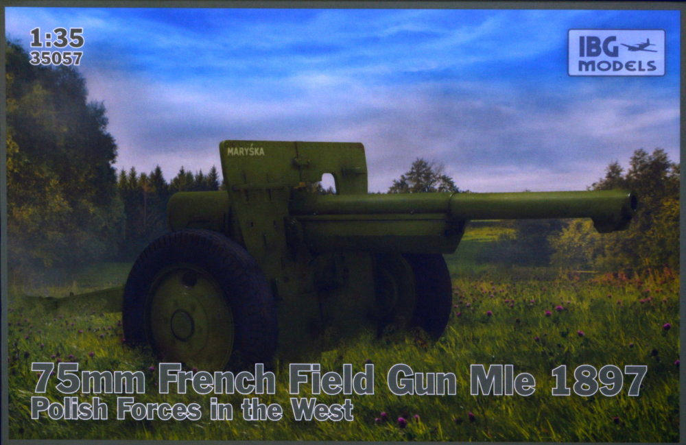 1/35 75mm French Field Gun Mle 1897, Polish Forces